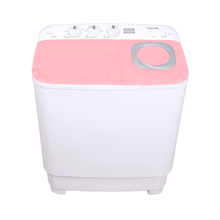 Toshiba Mesin Cuci 2 Tabung Twin Tube E06 Series 7.5 Kg - VH-H85MN-(WR) | VHH85MN(WR)